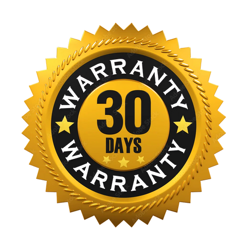 30 Day Warranty